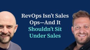 RevOps is Not Sales Ops | Ft. Yoni Spitzer (VP of Operations at Coro)